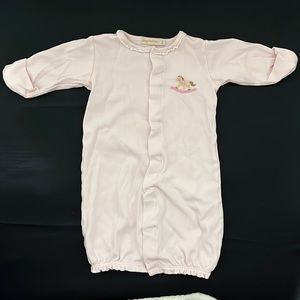 pink rocking horse gown